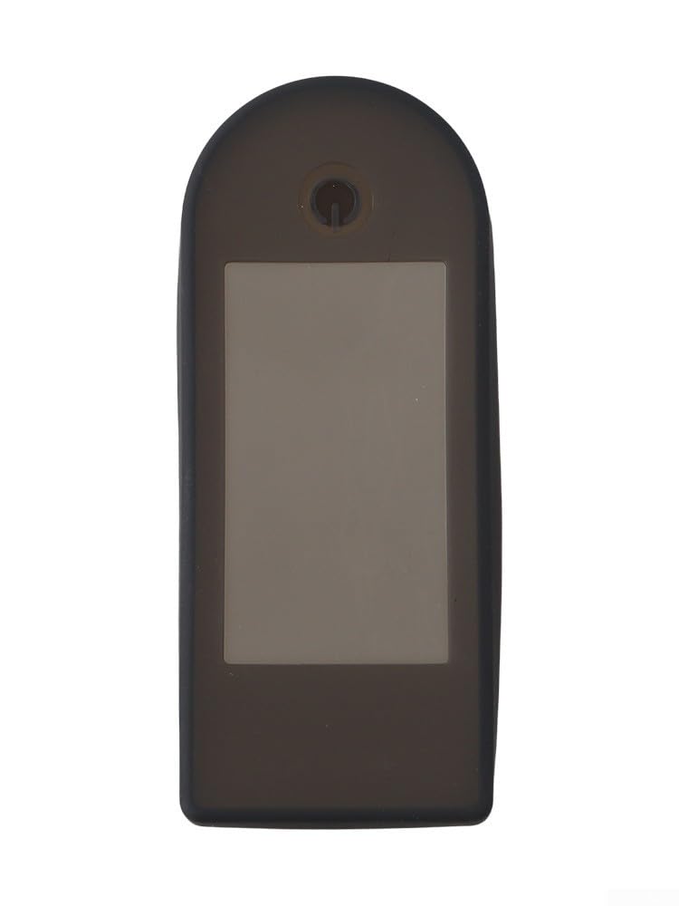 Honseadek Funda protectora de pantalla para scooter eléctrico compatible con Xiaomi 4 Lite de 2ª generación, de silicona, resistente al desgaste, ligera (negro)