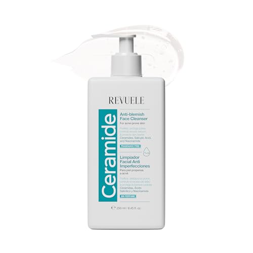 REVUELE Limpiador facial antiburbujas, 250 ml