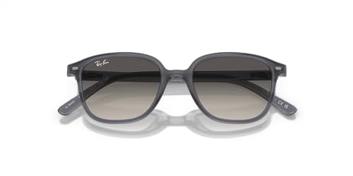 Ray-Ban Junior Kids' RJ9093S Square Sunglasses, Opal Blue/Grey Gradient, 45 mm by Ray-Ban - Image 5