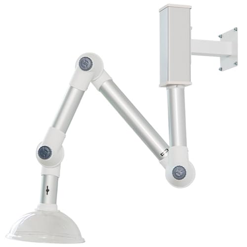 Universal Fume Extraction Hood - 360° Rotating Lab Ventilation Equipment for Industrial Use, Ideal for Laboratories, Factories & Workspaces.