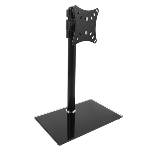 VILLCASE Soporte Monitor Escritorio Ajustable Ángulo para Pantallas Base Resistente Fácil Montaje Diseño Moderno