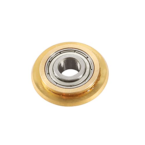 sourcingmap Molette pour coupe carrelage de revêtement en titane carbure de tungstène céramique 22 x 6 x 6 mm
