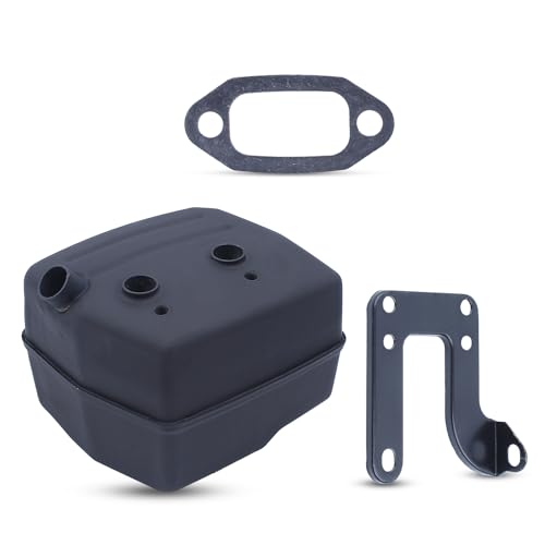 Haishine Schalldämpfer Auspuffschalldämpfer Halterung Dichtungssatz für Husqvarna 61 268 272 272XP 272S 268K Kettensäge # 503 47 69-01