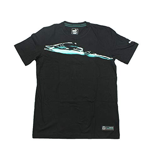 CAMISETA PUMA MERCEDES GRAPHIC GP 573203-01 M PRET