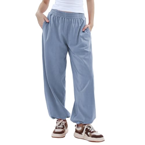 Pantalon de jogging lavé à l'acide idéal pour le homewear et le sport