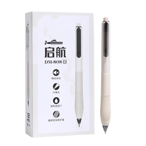 Bolígrafos neutrales 0.5mm, pack 6 piezas, tinta negra miniatura 1