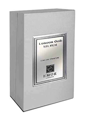 Emor London Oud SILVER Perfume 4.2 Oz Eau De Parfum Spray UNISEX