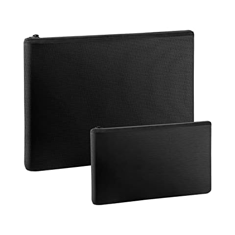 Juego de 2 estuches ignífugos y a prueba de agua QWORK Cover