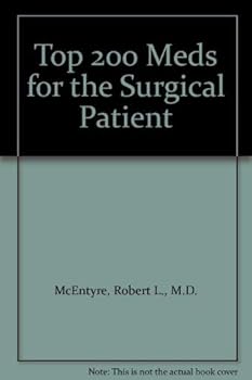 Paperback Top 200 "Meds" for the Surgical Patient Book