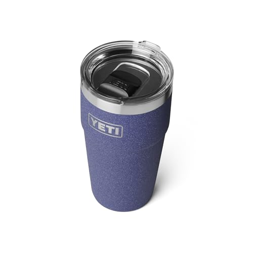 Image of YETI Rambler 20 oz Stackable Tumbler, Stainless Steel, Vacuum Insulated with MagSlider Lid