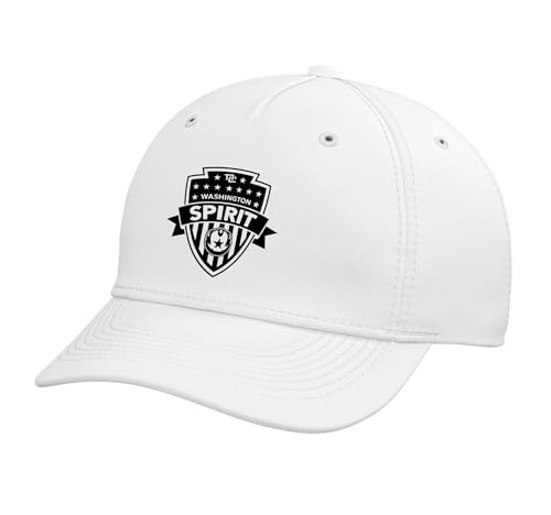 Gorra blanca ajustable oficial NWSL Washington Spirit FC miniatura 1