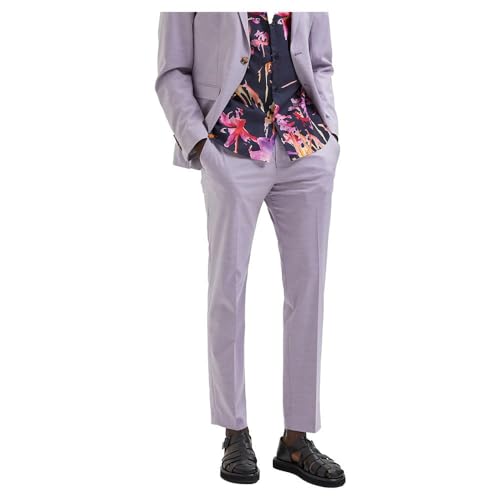 SELECTED Slim-Mylologan Dress Pants 56 Purple