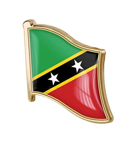 Image of vmcoatdu Country Flag Pin Badge International Travel Brooch Metal Alloy Souvenir Pin for Hat Clothes Backpack