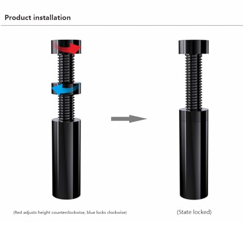 Soporte ajustable para GPU Barrow de 72mm-120mm con imán miniatura 3