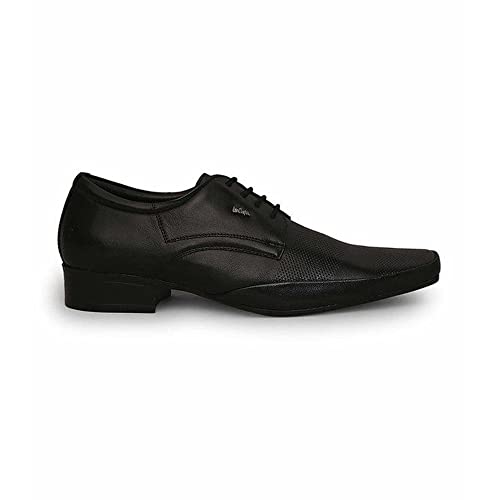 Image of Lee Cooper Mens Leather Lace Up Mens Derby ShoesFormal Shoes