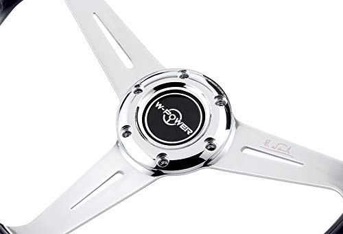 Amazon | W-Power 350mm VIP クリスタルバブル 3スポークステアリング Amazon | W-Power 350mm VIP クリスタルバブル 3スポークステアリング