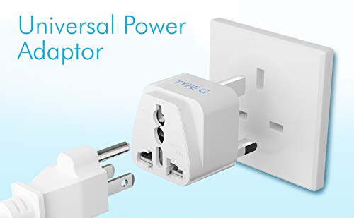 Ceptics-UK-Adapter-India-to-Hong-Kong-UAE-Dubai-Travel-Adapter-UK-Adapter-for-Indian-Pins-Type-G-Adapter-Perfect-for-Laptop-Camera-Charger-CE-RoHS-2-Pack-White-5-Years-Warranty