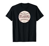 Vintage Oklahoma Softball Ball T-Shirt