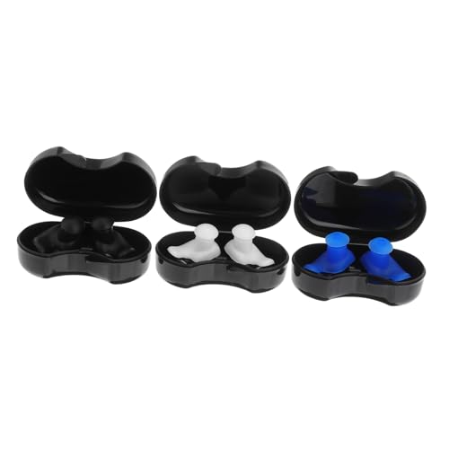 Outanaya Waterproof Ear Protectors Pack of 3 Gentle on for Swimming Shower More