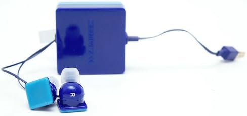 ZHP-012 Cordreel Canal Type Earphones (Blue)