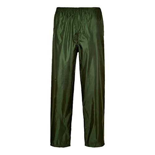 Preisvergleich Produktbild Portwest Klassische Regenhose, für Erwachsene, klassischer Schnitt, L, vert - Olive