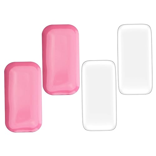 Ipetboom 4pcs Silicone Eyelash Lift Pads Lash Accessories for Extensions Easy Clean Safe for Salon Use Anti-static Gentle