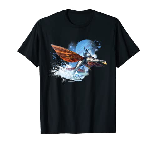 Avatar: The Way of Water Jake Sully Riding Skimwing Painted Camiseta