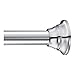Moen TR1000CH 44-72-Inch Adjustable Tension Mounted Straight Shower Curtain Rod, Chrome