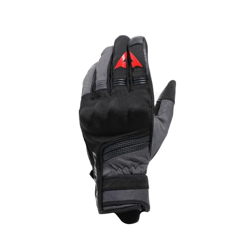 Dainese - Teyde Gore-Tex Gloves, Guantes De Moto Impermeables, Hombre, Negro/Iron-Gate, S