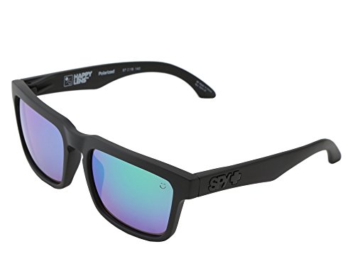 Spy Optics Helm Sunglasses Matte Black w/Bronze Polar with Green Spectra Polarized Lens