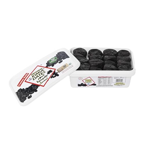 Image of Kimia Original Mazafati Dates - Pack of 1-400gm | Juicy & Delicious Khajoor | Perfect for Snacking (Plastic Box)