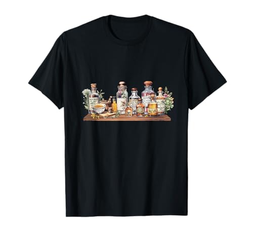 Breloque vintage Pharmacie : bouteille de médecine rétro T-Shirt