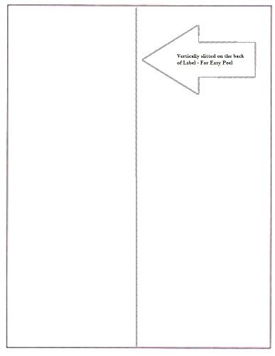 Propackagingsupply Full Sheet Sicker Paper Laser/Ink Jet Shipping Labels 1 Label Per Page (250 Sheets)