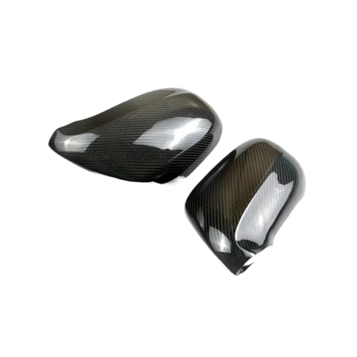Compatible For IS250 IS300 IS350 2006-2012 Real Carbon Fiber Side Rear View Mirror Cover Trim Without Lighted Style