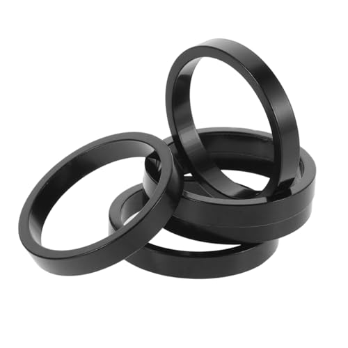 OSOLADY Mountain Bike Fork Headset Spacers 5mm Threadless Aluminum Alloy Stem Spacers Bike Front Fork Headset Gasket Stylish Handlebar Accessories