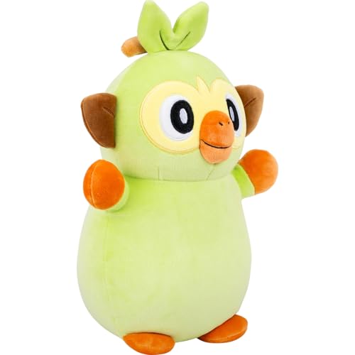 Squishmallows Original Pokémon 10in Grookey HugMees – Ultrasoft Official Jazwares Plush (Medium-Sized) by Squishmallows - Used condition - Image 2