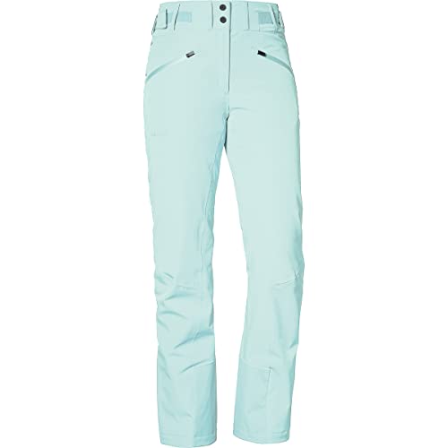 Schöffel Damen Ski Pants Horberg L, Wind- und wasserdichte Skihose, wärmende und atmungsaktive Schneehose mit Schneefang, Blue Tint, 38