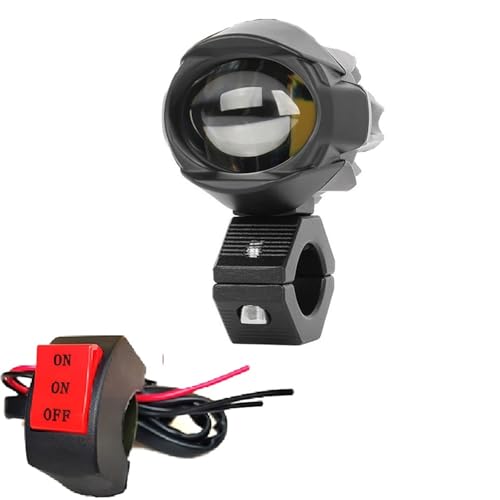 Antibrouillards longue portée LED 12V 24V moto phare puissant