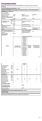 Comfee RCD80WH2(E) Kühlschrank mit Gefrierfach/ 80L Tischkühlschrank/mit 12 L Gefrierfach/ -18 °C bis -8 °C/ 4-Sterne-Gefrierschrank-Bewertung/ 137 kWh/Jahr/Einstellbare Temperaturregelung/Weiß