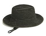 Zylioo X-Large Washed Cotton Fishing Hats,Big Head Summer Floppy Sun Hats,UV Foldable Hats with Adju