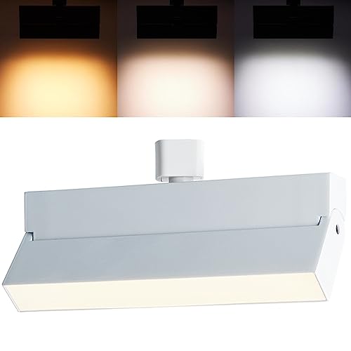 VANoopee 3-Color 3-Wattage Dimmable LED Track Lighting Heads H Type