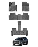 Tapis de sol toutes saisons en TPE pour Hyundai Palisade (Gas) 2026 ? Ensemble 7 places sur mesure | Doublure complète + tapis de chargement | Antidérapant | Accessoires de voiture sans odeur Tapis de sol toutes saisons en TPE pour Hyundai Palisade (Gas) 2026 ? Ensemble 7 places sur mesure | Doublure complète + tapis de chargement | Antidérapant | Accessoires de voiture sans odeur