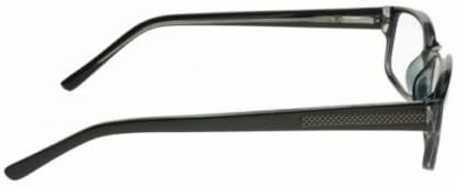 Foster Grant James Multifocus Progressive Black Reading Glasses +1.00 strength