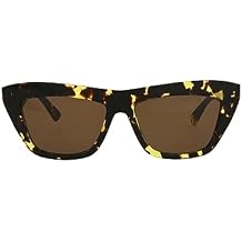 Bottega Veneta Cat Eye Sunglasses Havana Havana Brown Luxury Eyewear Made In Italy Acetate Frame Designer Fashion for Everyday Luxury