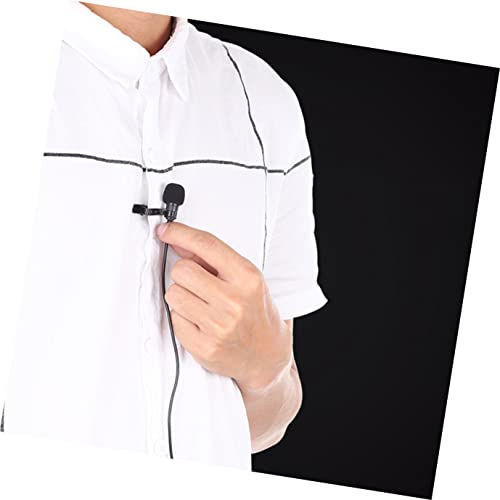MILISTEN 1 Conjunto Microfone Lav Microfone De Lapela Microfone Do Telefone Microfonos Inalambricos