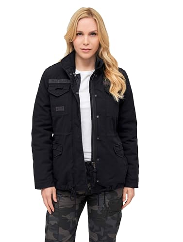 Brandit Women M65 Giant Jacket, Farbe: black, Größe: M
