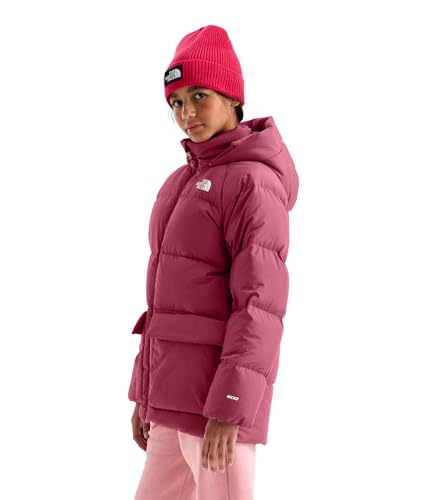 Image of The North Face Teen North Down Fleece-Lined Short Parka | 600 Fill Waterfowl Down, Water Repellent, Insulated Hood, & Pockets, Fermented Clay, XX-Large
