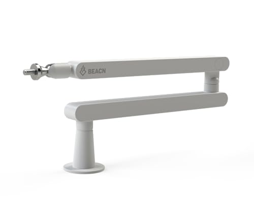 Image of BEACN Mic Stand (Light) - Low Profile Adjustable Boom Arm, 360 Mount