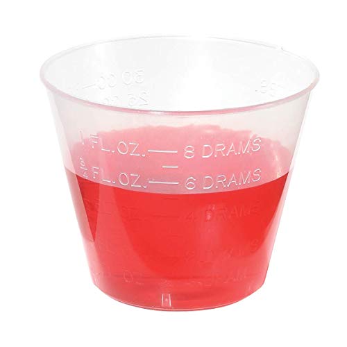 Image of Apothecary Products Medicine Cups, Graduated Dispenser, 1 oz Capacity