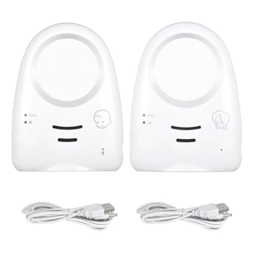 Louttary - Monitor de audio digital sin portátil para 2,4 GHz, conversación unidireccional, detector de transmisión, transmisión sensible, fácil de usar